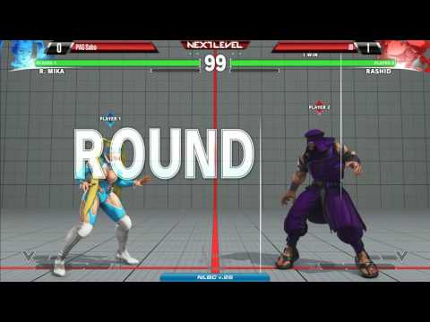 Street Fighter 5 Tournament: Next Level Battle Circuit V.26 - PAG Sabo (R. Mika) v JB (Rashid)