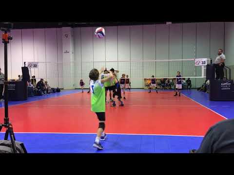 352 Elite Boys Rox 14 Lime vs MB Surf ASICS 14’s 2 2nd set