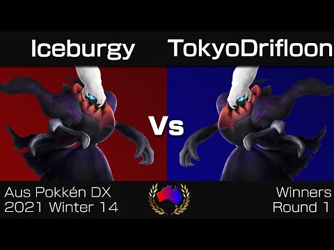 Aus Pokkén DX 2021 Winter 14 - Winners Round 1: Iceburgy (Darkrai) vs. TokyoDrifloon (Darkrai)