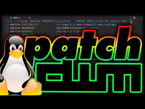 Patching dwm and suckless utilities - a friendly guide to patch and diff