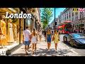Most Beautiful Shops Walk In London City Centre ️ London Walking Tour With Tourists True 4K
