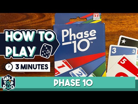 How To Play Phase 10 in Just 3 Minutes - YouTube
