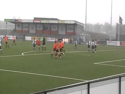 19 maart 2011 VV De Meern D1 - Victoria D1 1-0, doelpunt  Stephan