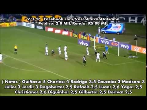 VASCO 0X3 PONTE PRETA - MELHORES MOMENTOS - 3/6/2015