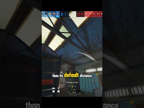 How to throw Nitro Cell FAR in RAINBOW SIX SIEGE 💣 #r6siege #gaming #rainbowsix #r6