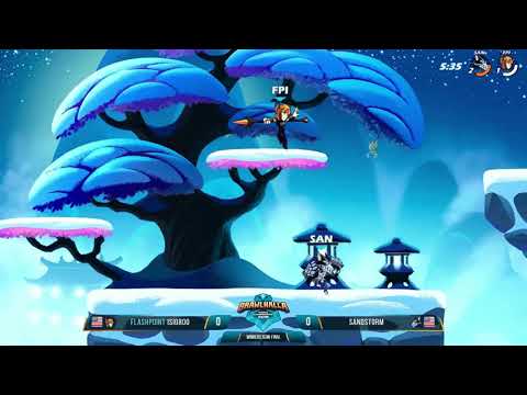 PC:BRAWLHALLA WORLD CHAMPIONSHIP 2018 - SANDSTORM VS ISIDROO
