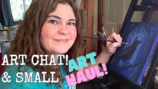 Art Haul, Art Goals, Acrylic Gouache, and Health Update!