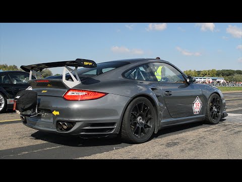 1200HP Porsche 9FF Gtronic Dragracing!