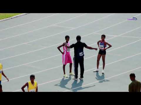 12-13 years girls 200m. Heat 1 26.88sec. Ghana Junior Olympics 2026.