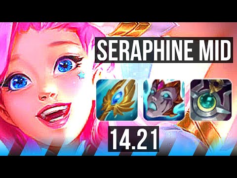 SERAPHINE vs XERATH (MID) | 4/4/17 | KR Diamond | 14.21