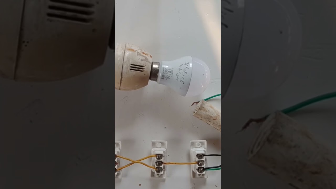 Capacitor se light connection #shorts #viral
