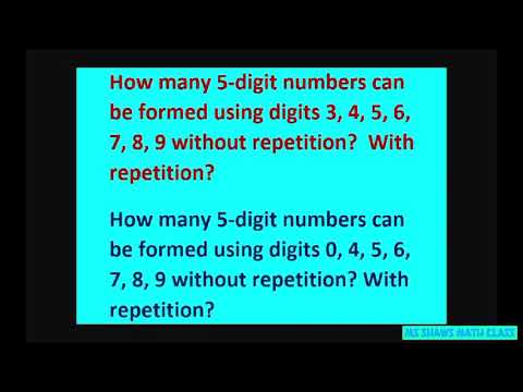 How many 5 digit numbers can be formed from  0, 4, 5, 6, 7, 8, 9 with and without repetition