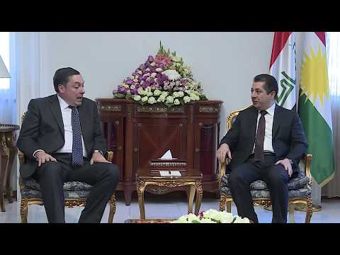Kurdistan Region PM meets with outgoing British Ambassador to Iraq
