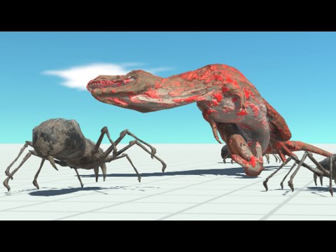 5x SPIDERS vs EVERY UNIT - Animal Revolt Battle Simulator