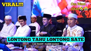 Download lagu VIRAL!!! Lontong Tahu Lontong Sate - Bismillah | Cak Fandy - Habib Zaidan Yanya mp3