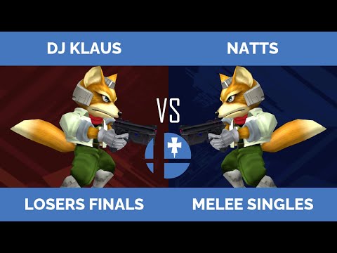 RogaSmash 196: SSBM Losers Finals - DJ Klaus (Fox) vs Natts (Fox)