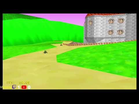 Mario Kart 64 - Amped Up v2.80, RetroArch. Grand Prix gameplays