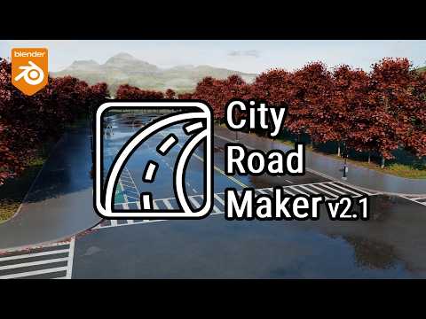 Blender Road Generator Update: City Road Maker 2.1 Is Here!