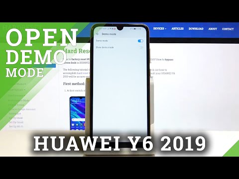 How to Enable Demo Mode on Huawei Y6 (2019) - Turn On/Off Demonstration Mode