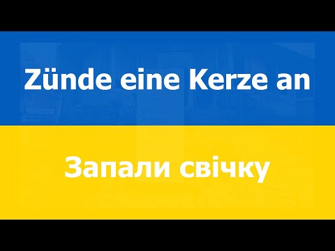 Zünde eine Kerze an für die Ukraine – wir geben die Hoffnung nicht auf!