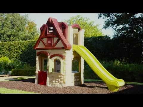 2-Storey Adventure Playhouse with Slide