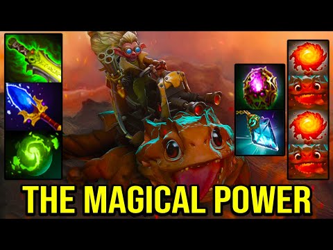 INSANE MAGICAL POWER [ SnapFire ] CRAZY BUILD - DOTA 2 GAMEPLAY