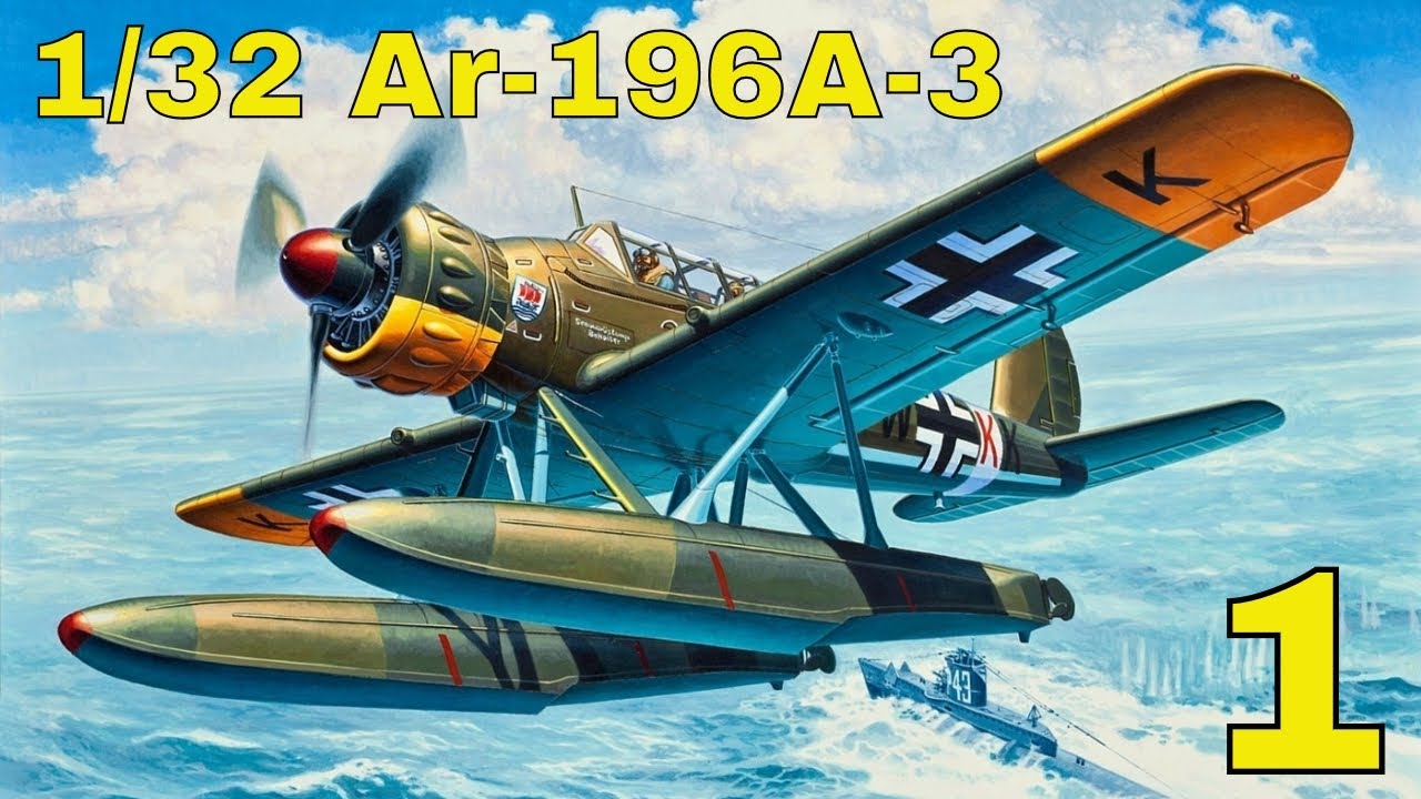 Revell Ar-196A-3 1/32 Build - Part 1: Assembly