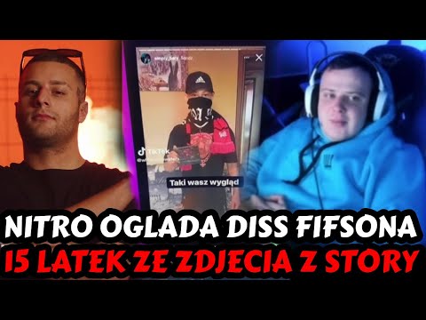 NITRO OGLĄDA DISS FIFSONA(FAN SZPAKA) NA WHITE WIDOW