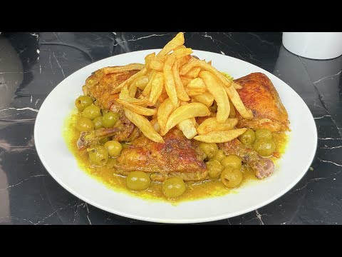 Olive Chicken Tagine without a Tagine