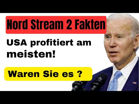 Die wahren Gründe: Deshalb ist für die Zerstörung von Nord Stream 2 nur die USA verantwortlich!