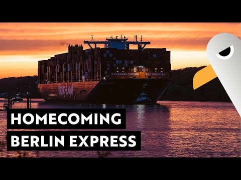 Homecoming of the Queen 🚢 Größtes deutsches Containerschiff BERLIN EXPRESS kommt nach Hamburg