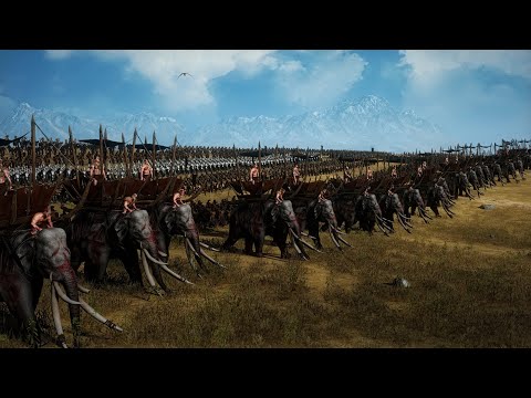 Gondor vs Harad - 10,000 Unit Lord of the Rings Cinematic Battle