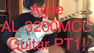 Video thumbnail for Agile AL-3200MCC Blue Quilt SC LP Guitar & What Makes It So Special? Well I’ll tell you! PT1. by Beanie From The Bedroom Your Guitar Junky