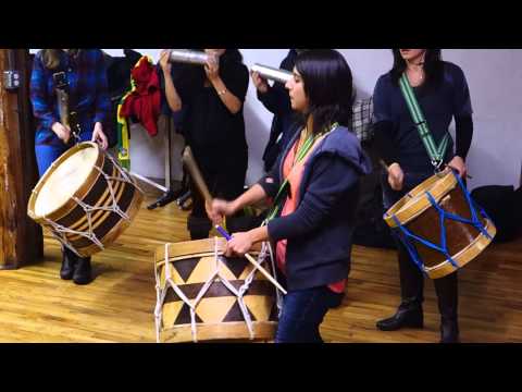 Coco Percussion Workshop with Lara Klaus & Maracatu N.Y.   12/14/13
