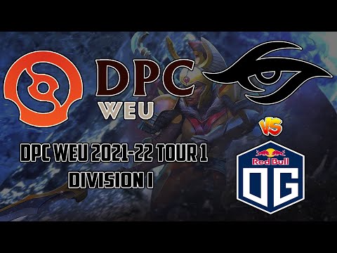 DOTA2 LIVE | Team Secret vs OG | Best of 3 | DPC WEU 2021/22 Tour 1: Division I