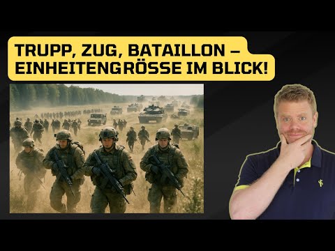 Squad, platoon, battalion – keep an eye on unit size!