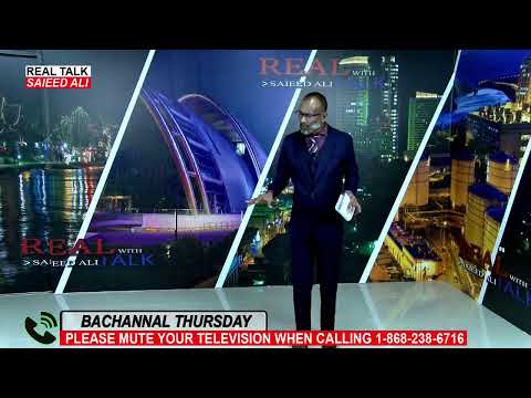 THURSDAY 9th -  SEPTEMBER 2021 | REAL TALK WITH SAIEED ALI | LIVE