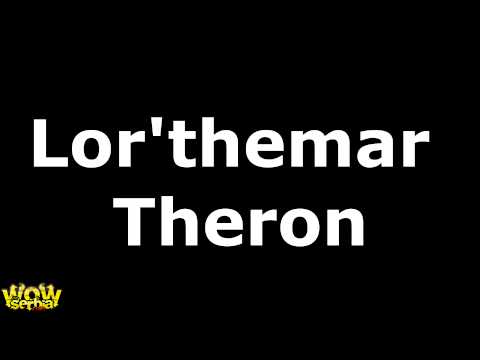 Lor'themar Theron Scenario - Patch 5.1