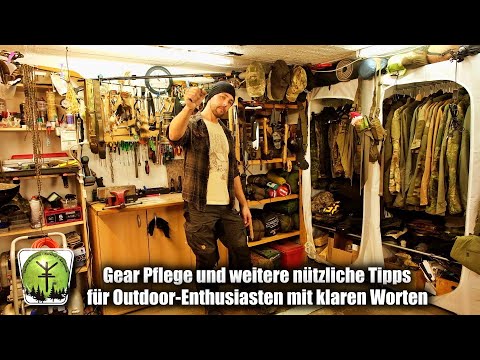 Gear Pflege und weitere nützliche Tipps für Outdoor-Enthusiasten mit klaren Worten.