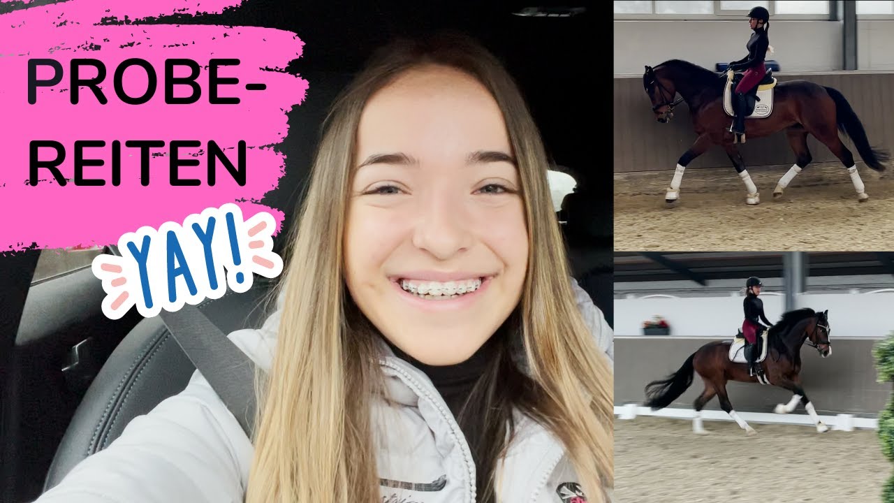 PROBEREITEN NACHWUCHSPFERD 🤩 | Marina und die Ponys