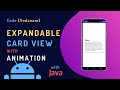 Android Expand Collapse View Animation