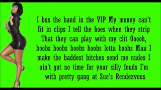 Nicki Minaj- I Endorse These Strippers Lyrics