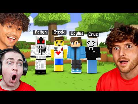 Playing MINECRAFT w/ Foltyn, Steak, & Cruz