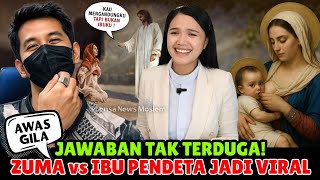 Download lagu AWAS GILA‼️DEBAT TAK TERDUGA ~ Bang ZUMA vs IBU PENDETA JADI VIRAL mp3