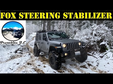 New JL & JT Fox Performance 2.0 TS Steering Stabilizer Install
