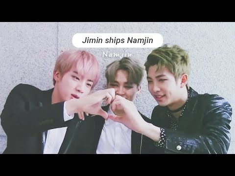 NAMJIN｜Jimin is the president of Namjin club 🐥