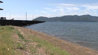 8月19日【びわ湖放送ニュース】長浜市のびわ湖で魚とり中に溺れ　男子大学生が死亡