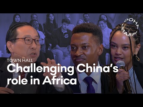 Watch students call out China’s “hypocritical” foreign policy actions in Africa
