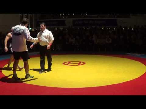 66kg Freistil: Jens Steiniger - Lukas Fecher SN 6:4 (ASV Schaafheim - SC Kleinostheim 9:22) Teil 3/3