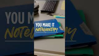 Five Star® Pocket Folders with stay-put tabs keep notes in place.